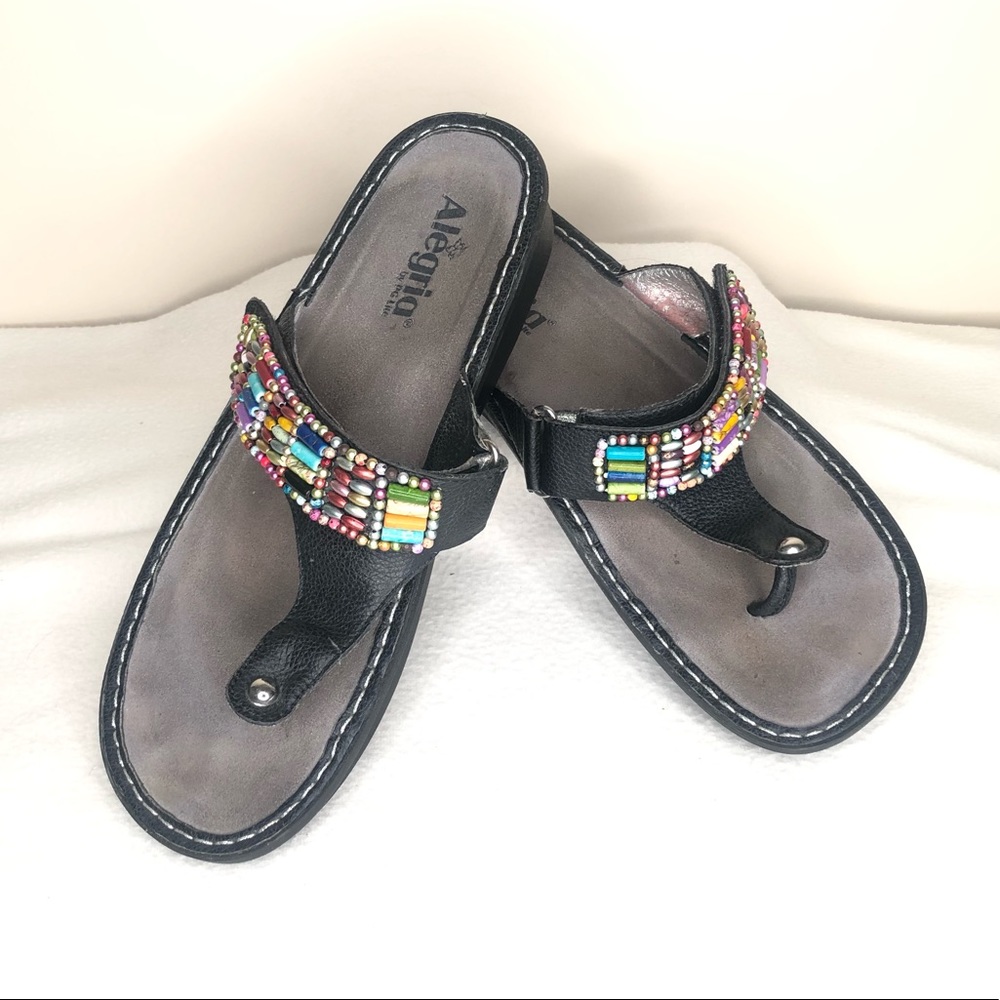 Alegría Beaded Sandals